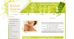 Desktop Screenshot of lesbijouxdemaeva.fr